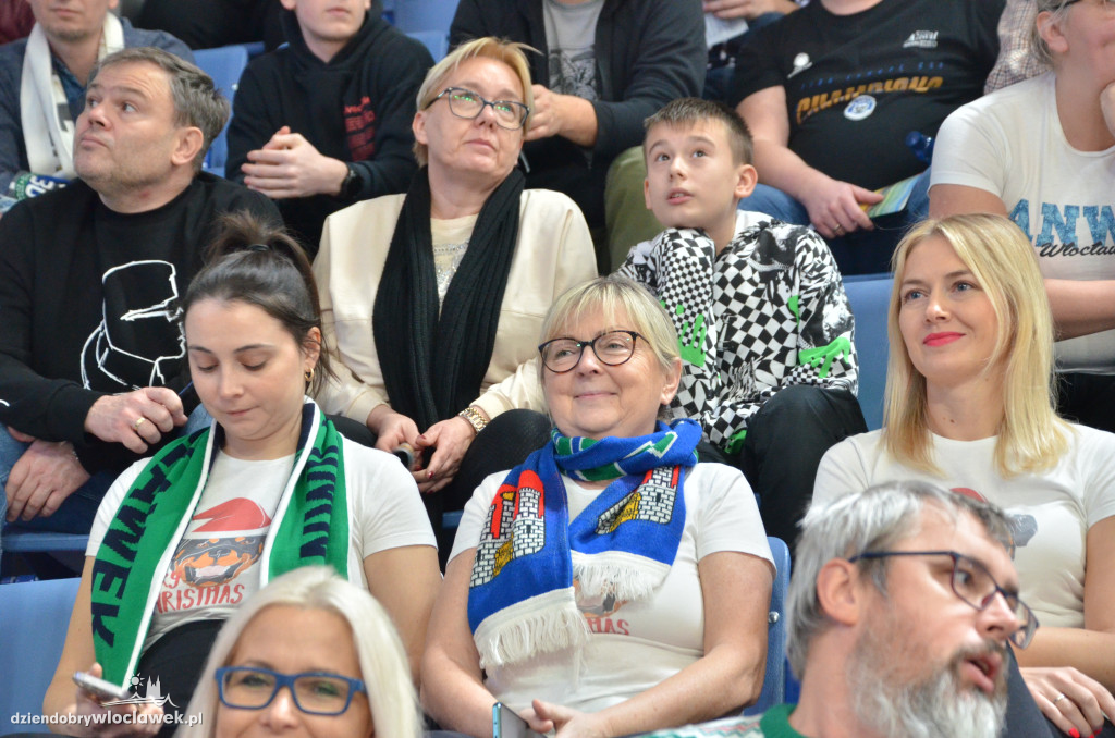 Kibice na meczu Anwil - Legia Warszawa