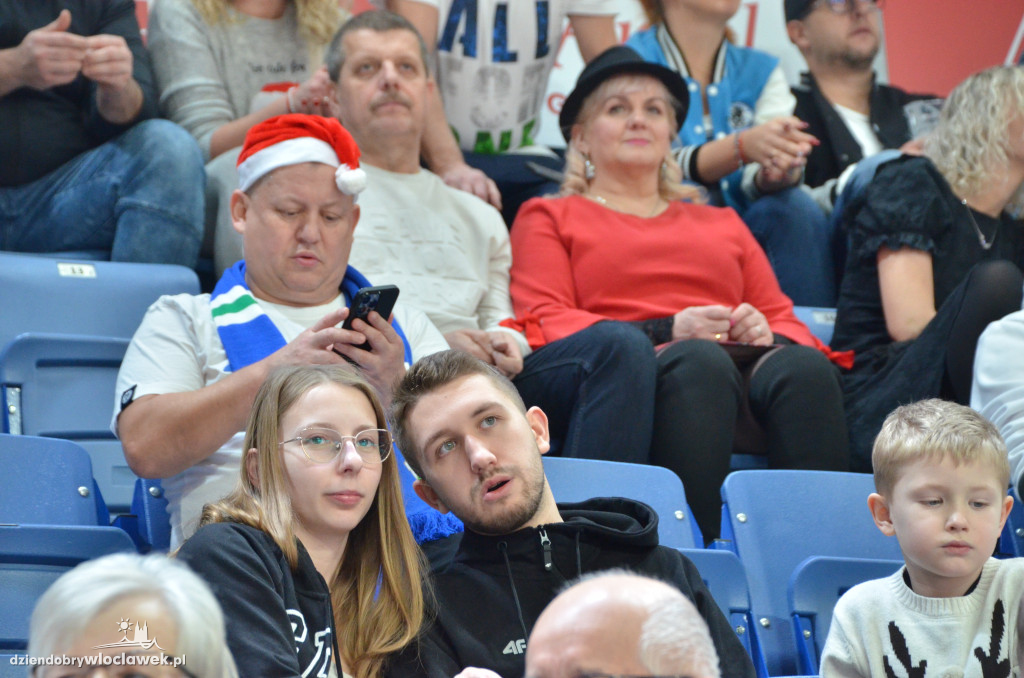 Kibice na meczu Anwil - Legia Warszawa