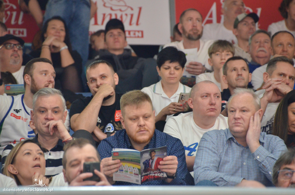 Kibice na meczu Anwil - Legia Warszawa
