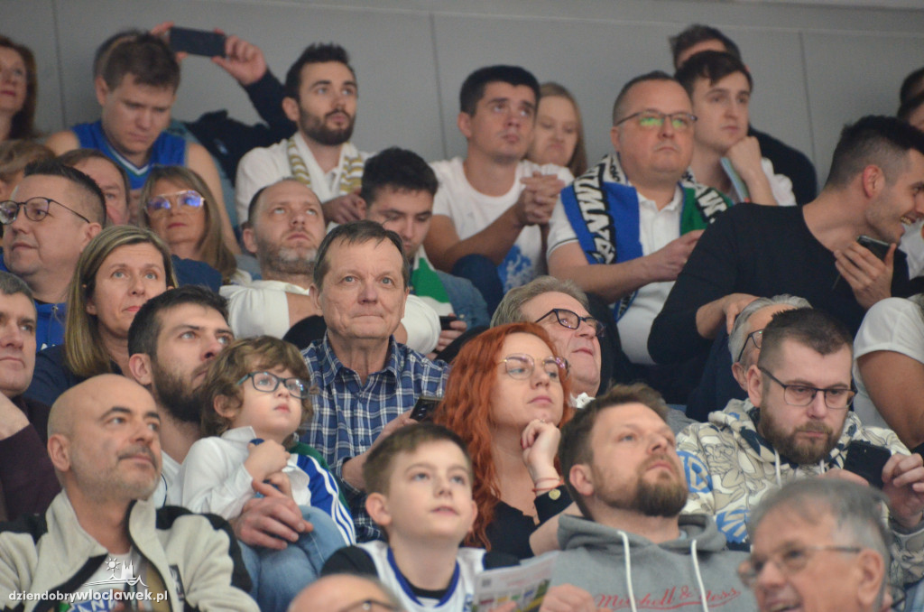 Kibice na meczu Anwil - Legia Warszawa