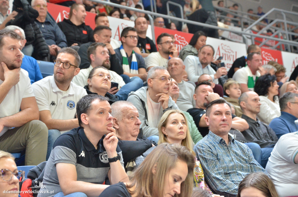 Kibice na meczu Anwil - Legia Warszawa