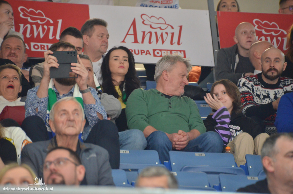 Kibice na meczu Anwil - Legia Warszawa