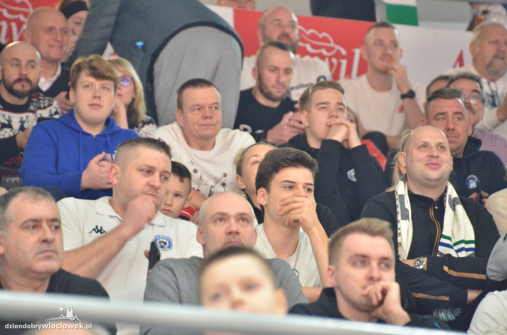 Kibice na meczu Anwil - Legia Warszawa