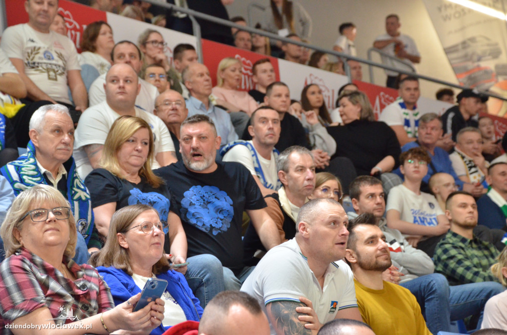 Kibice na meczu Anwil - Legia Warszawa