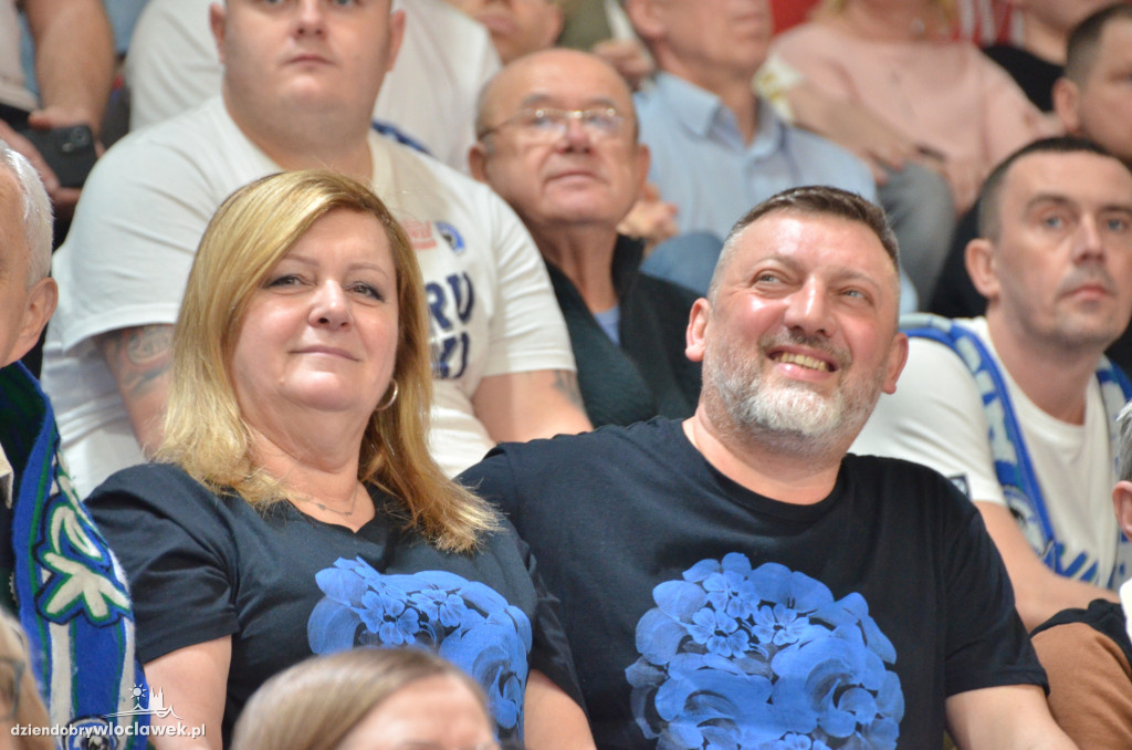 Kibice na meczu Anwil - Legia Warszawa