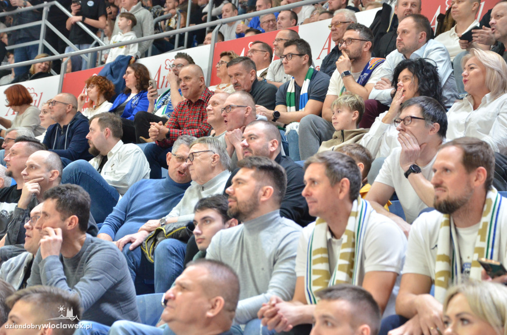 Kibice na meczu Anwil - Legia Warszawa