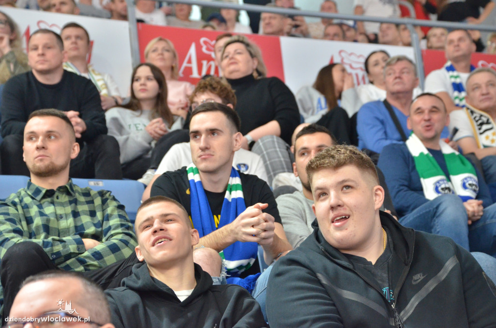 Kibice na meczu Anwil - Legia Warszawa