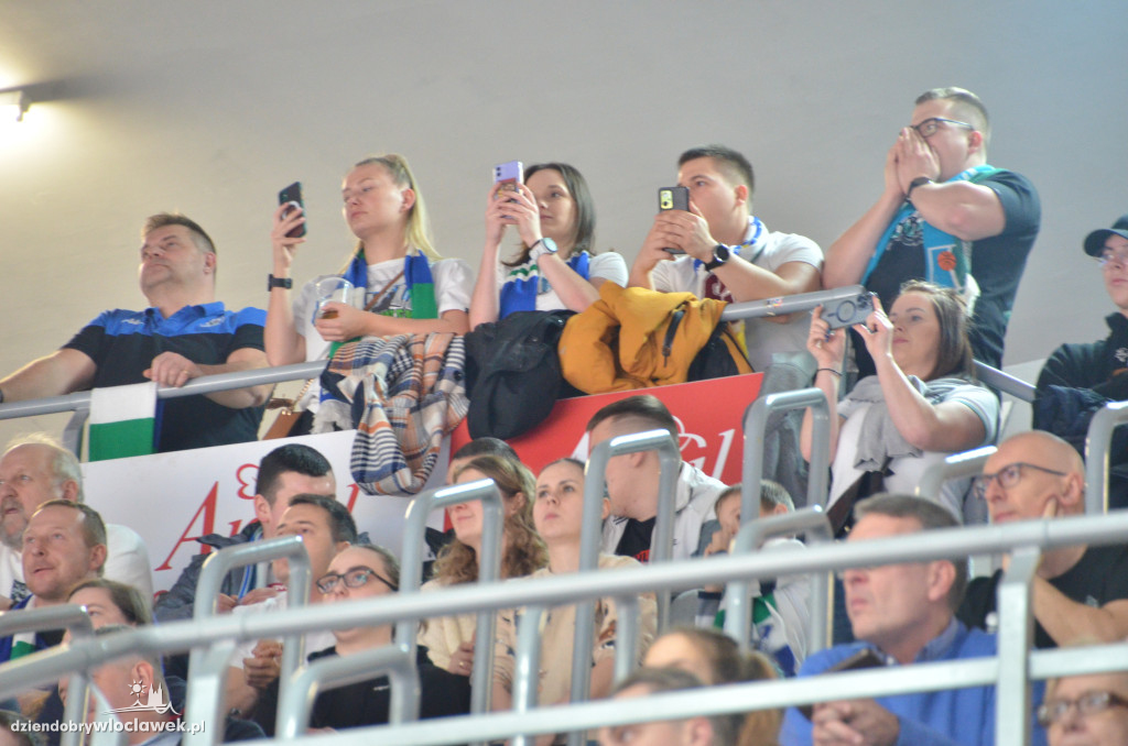 Kibice na meczu Anwil - Legia Warszawa