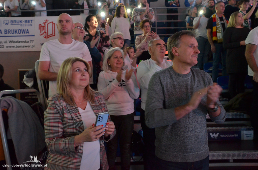 Kibice na meczu Anwil - Legia Warszawa
