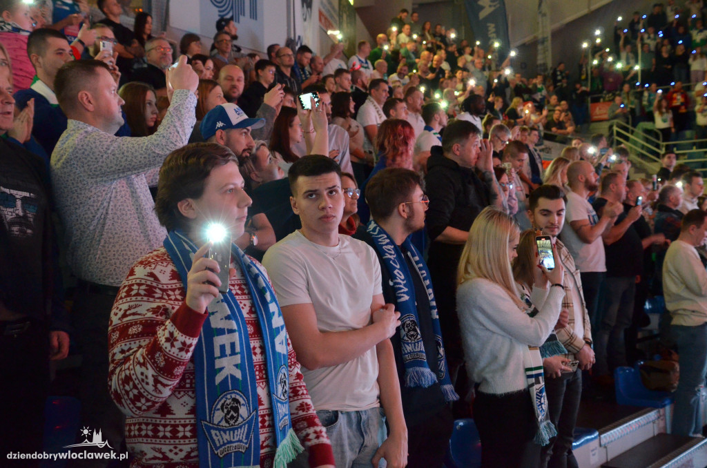 Kibice na meczu Anwil - Legia Warszawa