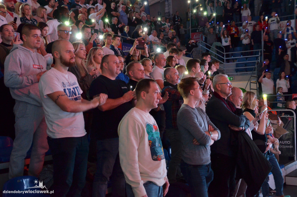 Kibice na meczu Anwil - Legia Warszawa