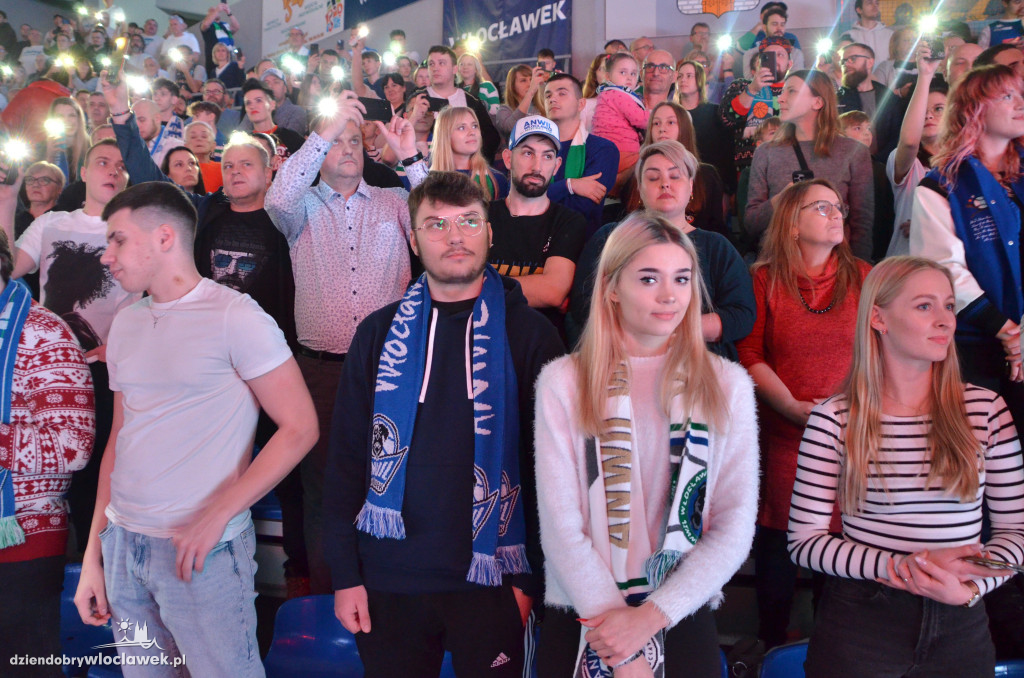 Kibice na meczu Anwil - Legia Warszawa
