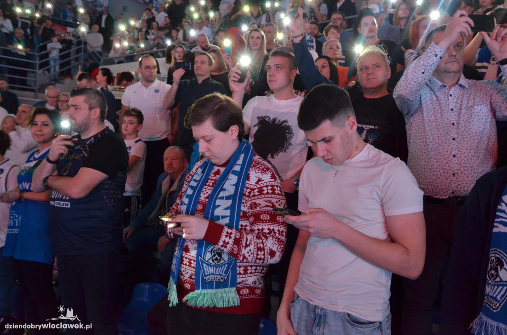 Kibice na meczu Anwil - Legia Warszawa
