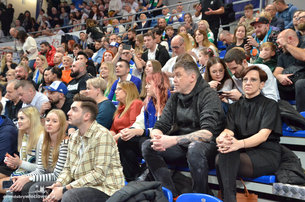 Kibice na meczu Anwil - Legia Warszawa