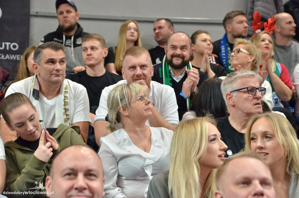 Kibice na meczu Anwil - Legia Warszawa