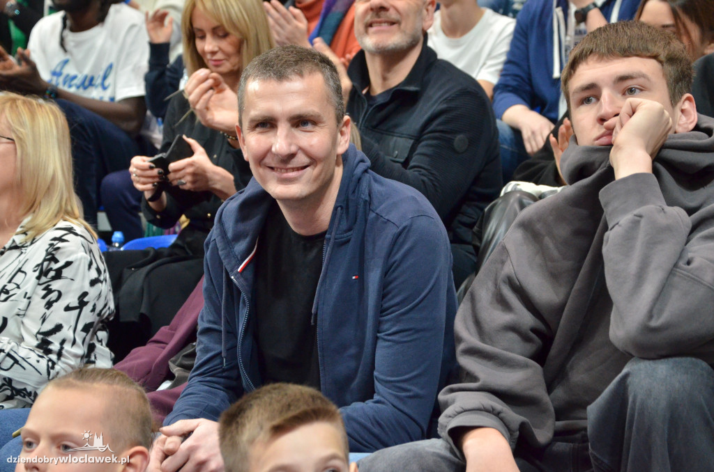 Kibice na meczu Anwil - Legia Warszawa