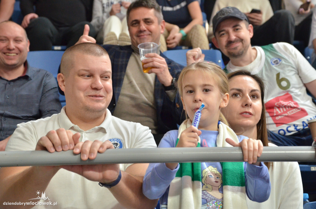 Kibice na meczu Anwil - Legia Warszawa