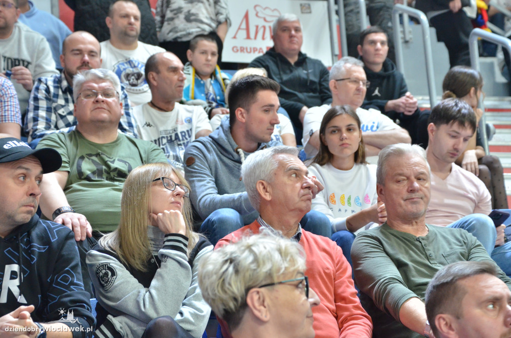 Kibice na meczu Anwil - Legia Warszawa