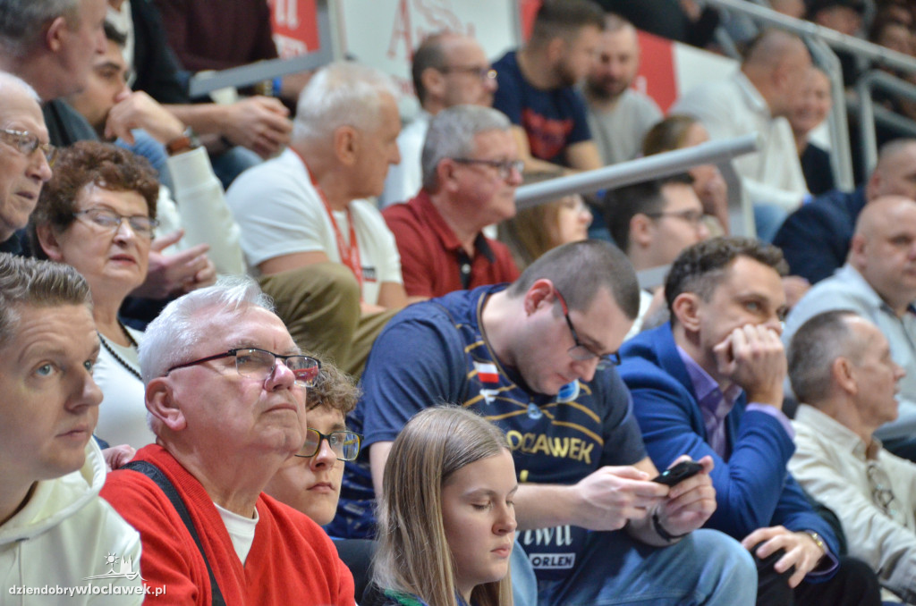 Kibice na meczu Anwil - Legia Warszawa