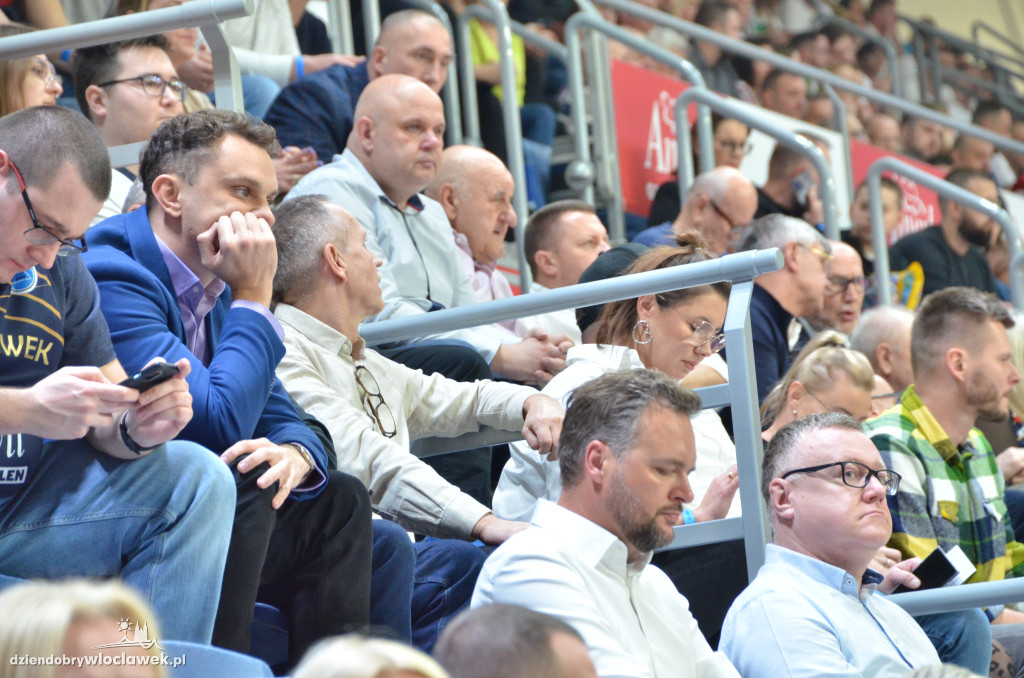 Kibice na meczu Anwil - Legia Warszawa