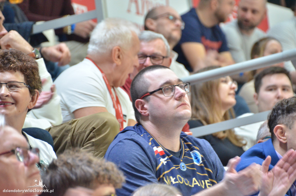 Kibice na meczu Anwil - Legia Warszawa