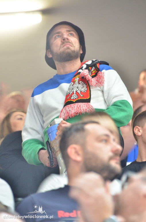 Kibice na meczu Anwil - Legia Warszawa