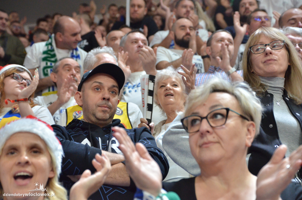 Kibice na meczu Anwil - Legia Warszawa