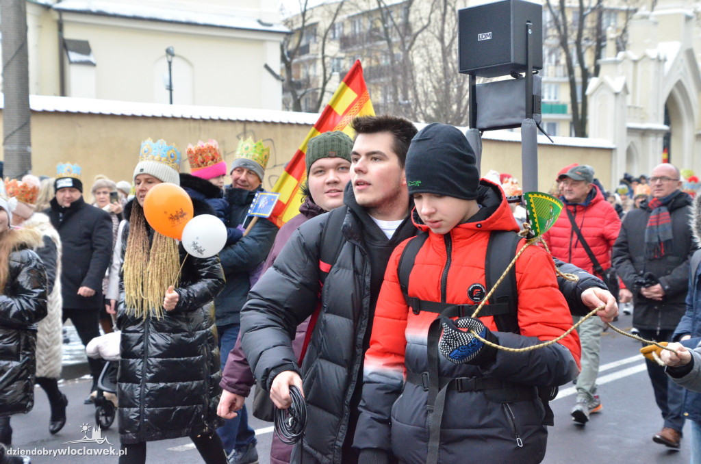 Orszak Trzech Króli 2024 we Włocławku