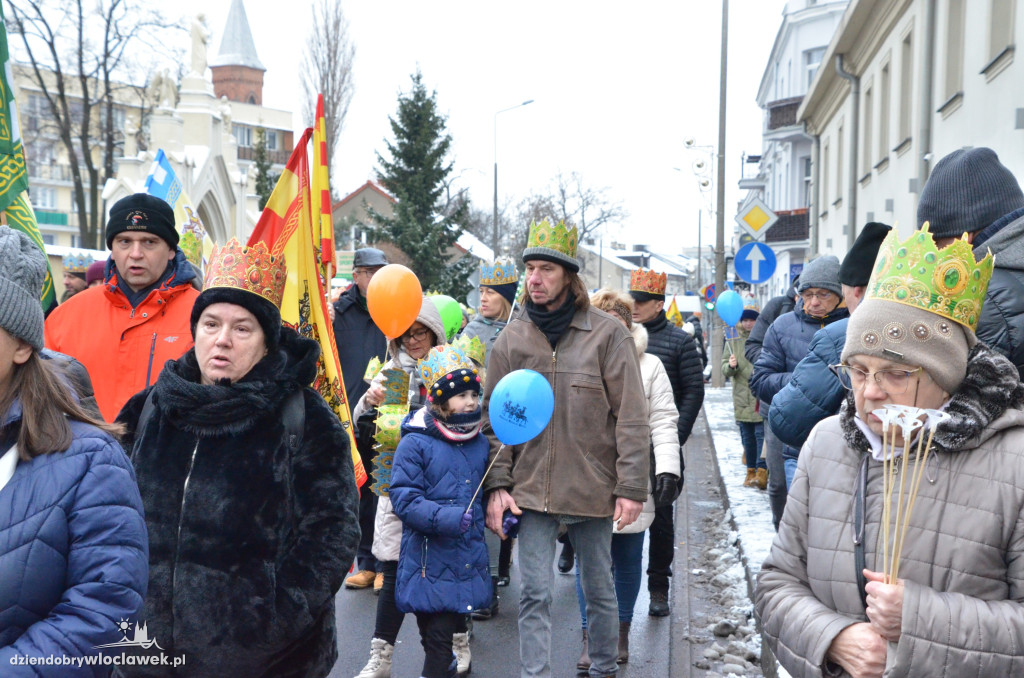 Orszak Trzech Króli 2024 we Włocławku