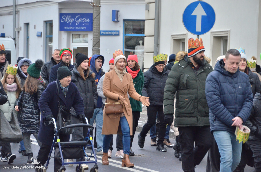 Orszak Trzech Króli 2024 we Włocławku