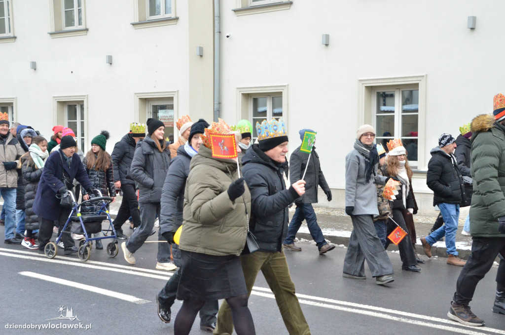 Orszak Trzech Króli 2024 we Włocławku