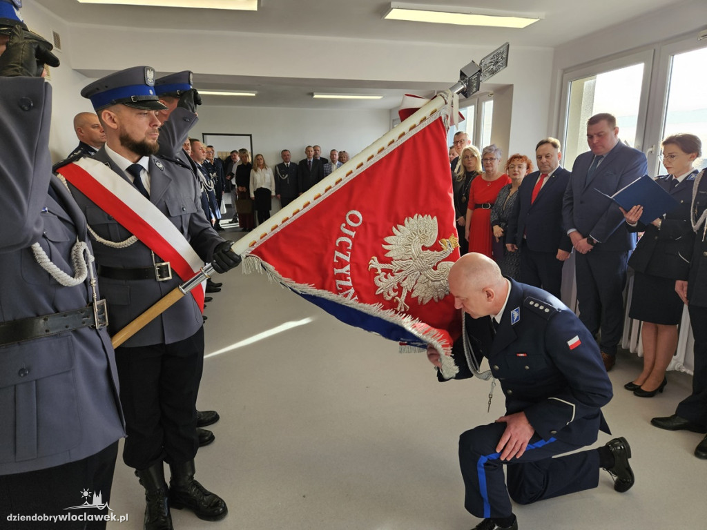 Nowy komendant policji we Włocławku