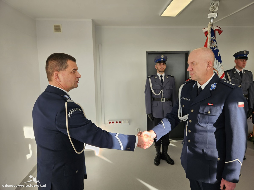 Nowy komendant policji we Włocławku