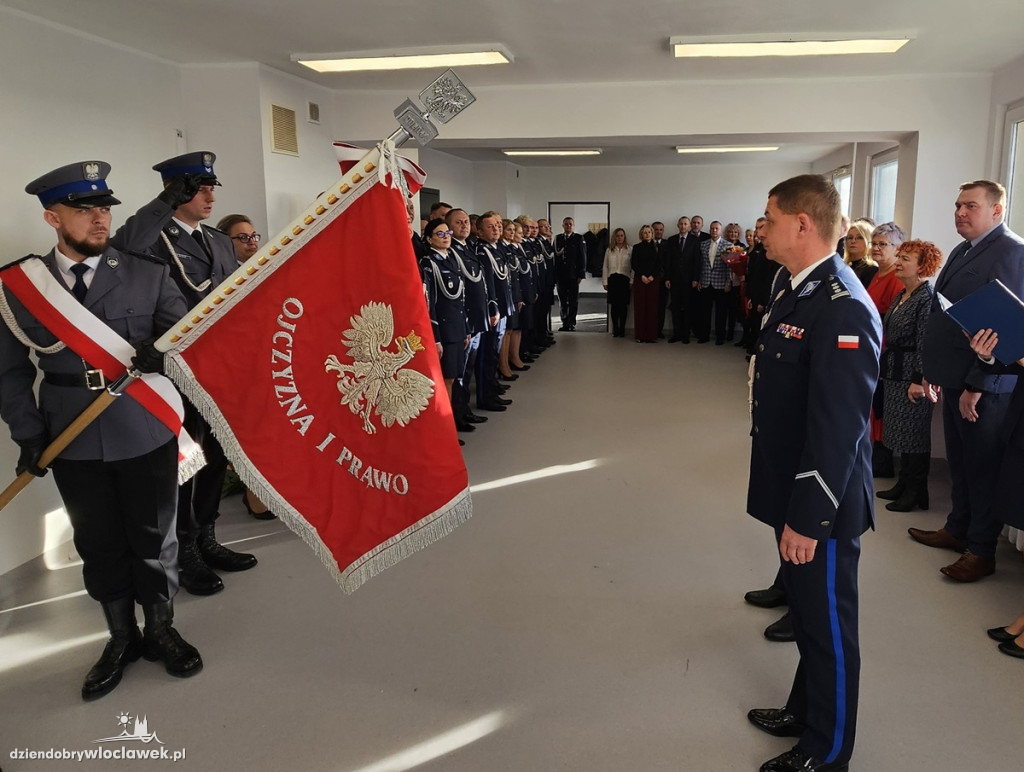 Nowy komendant policji we Włocławku
