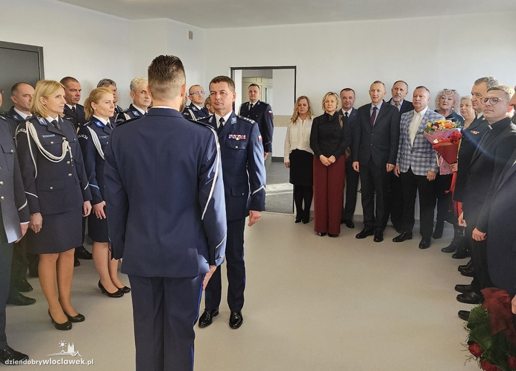Nowy komendant policji we Włocławku