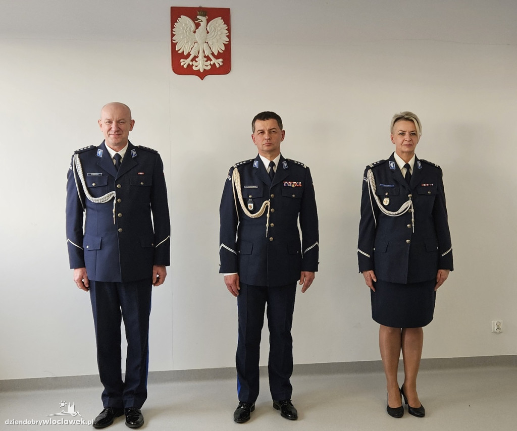 Nowy komendant policji we Włocławku