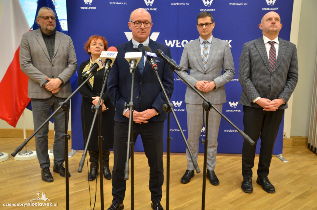 Wojewoda i marszałek we włocławskim  ratuszu