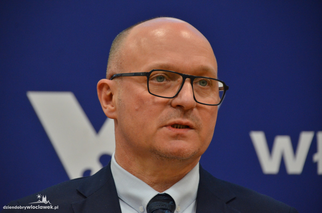 Wojewoda i marszałek we włocławskim  ratuszu