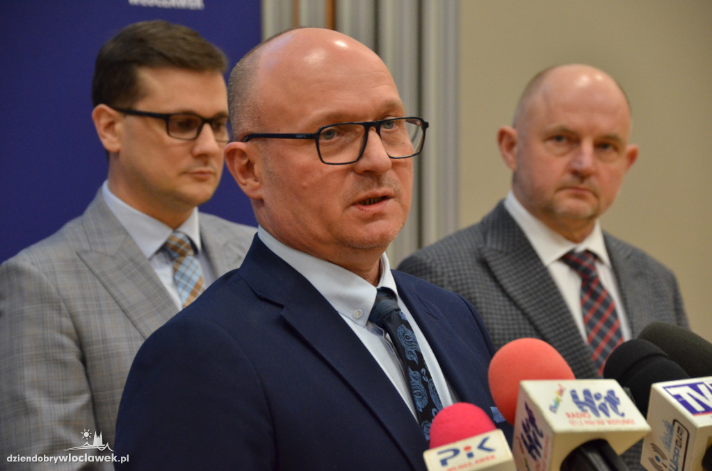 Wojewoda i marszałek we włocławskim  ratuszu
