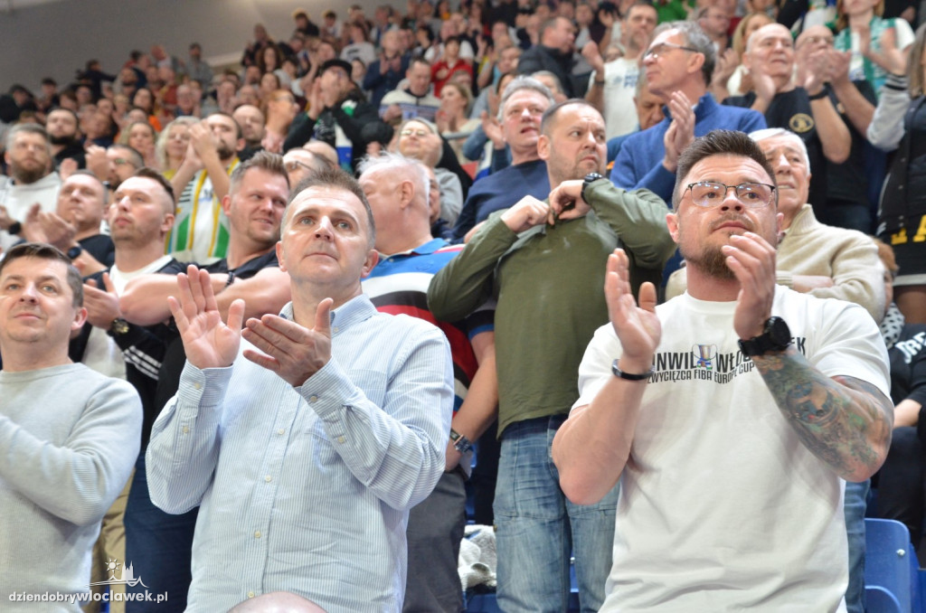 Kibice na meczu Anwil vs GTK Gliwice
