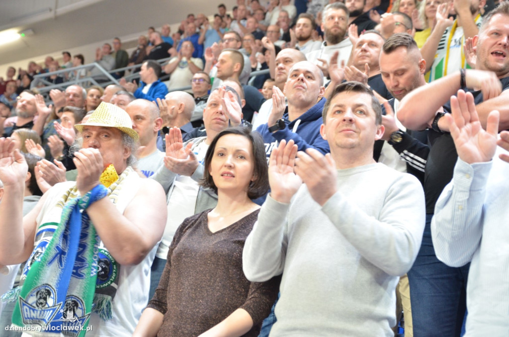 Kibice na meczu Anwil vs GTK Gliwice