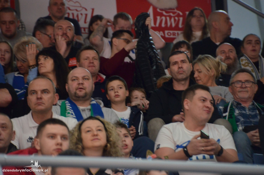 Kibice na meczu Anwil vs GTK Gliwice