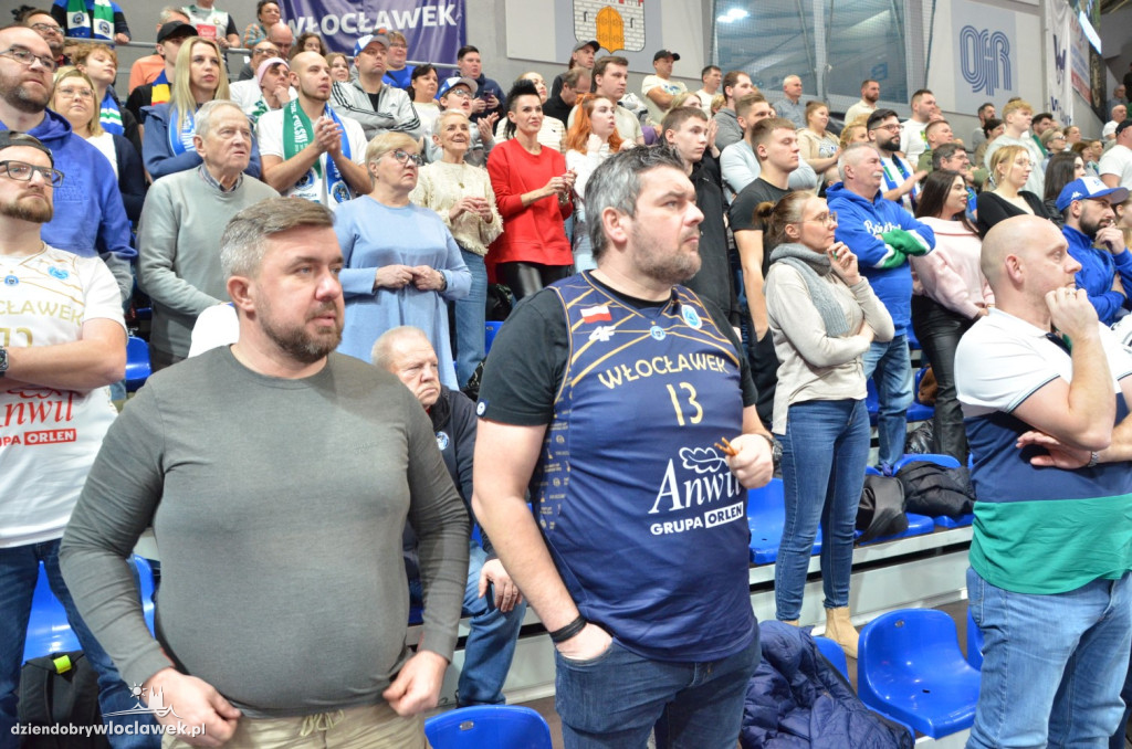 Kibice na meczu Anwil vs GTK Gliwice