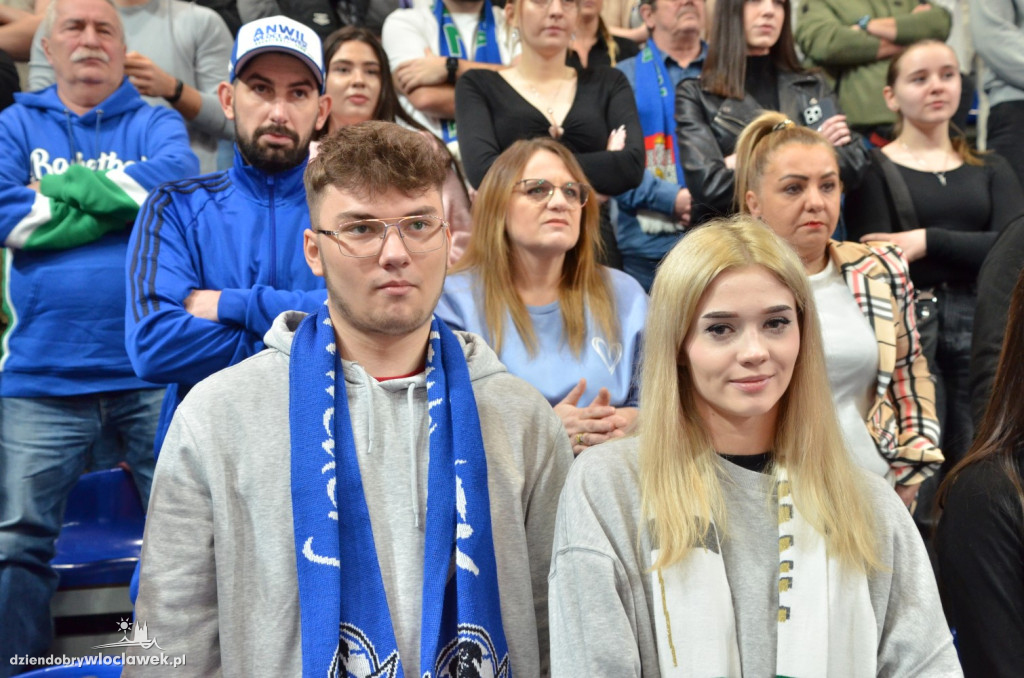 Kibice na meczu Anwil vs GTK Gliwice