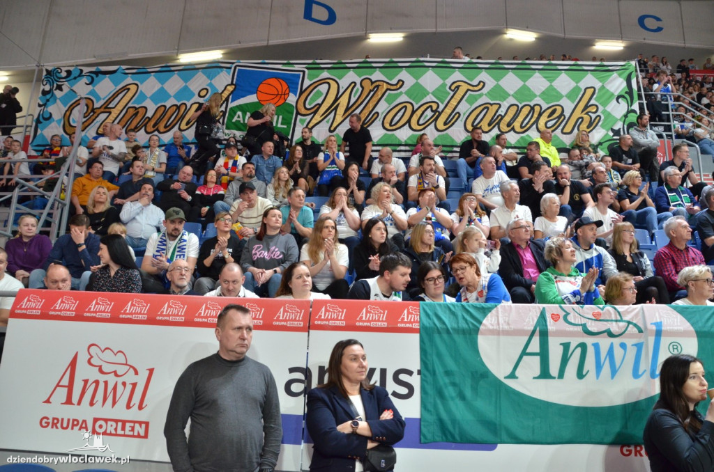 Kibice na meczu Anwil vs GTK Gliwice