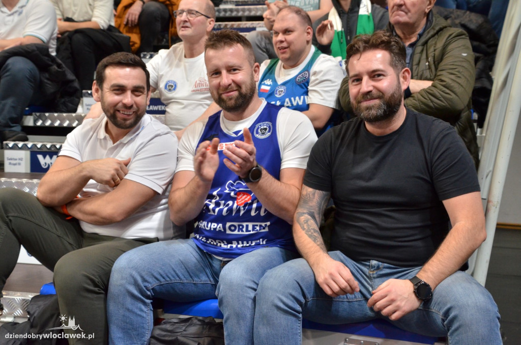 Kibice na meczu Anwil vs GTK Gliwice
