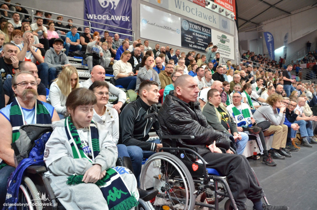 Kibice na meczu Anwil vs GTK Gliwice