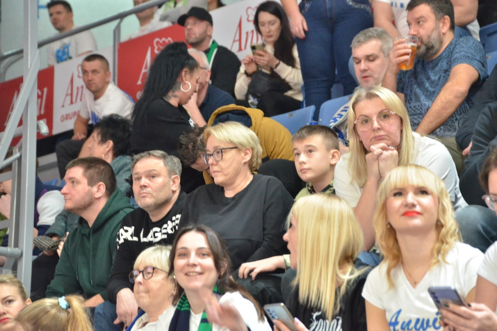 Kibice na meczu Anwil Włocławek vs King Szczecin
