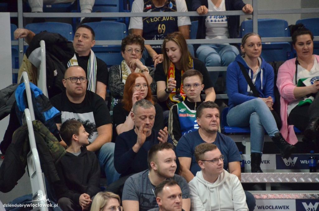 Kibice na meczu Anwil Włocławek vs King Szczecin