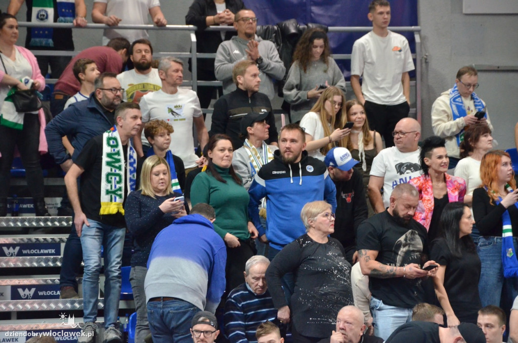 Kibice na meczu Anwil Włocławek vs King Szczecin